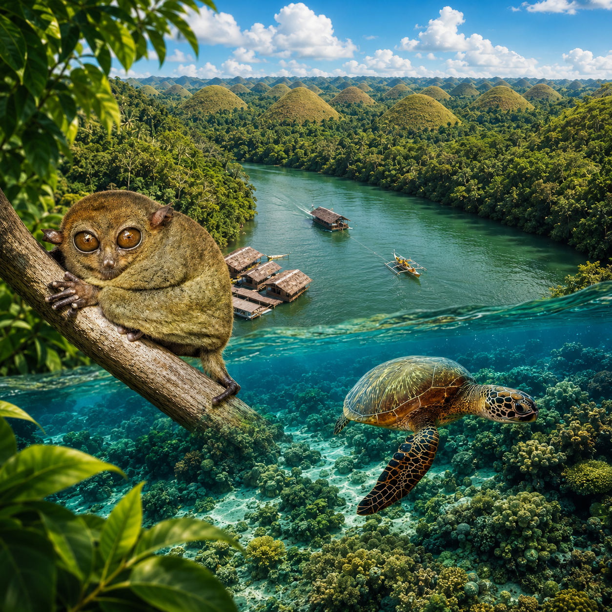 Bohol Countryside Day Tour